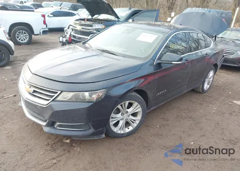 2014 Chevrolet Impala 2Lt from USA, damaged, VIN 2G1125S3XE9262584